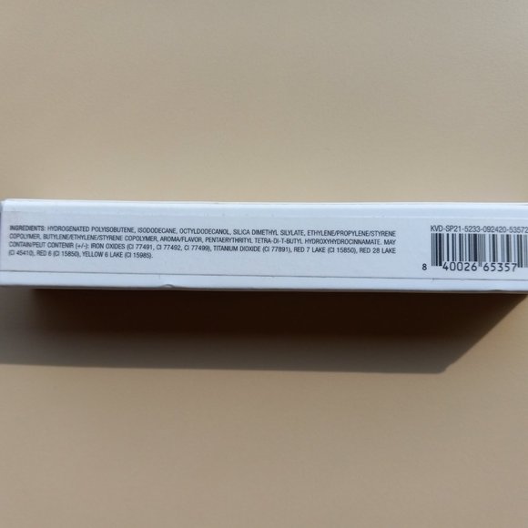 Kat von D, KVD  XO Vegan Beauty Vinyl Lip Cream Gloss ROSA No. 50  2.7 mL - Picture 6 of 9